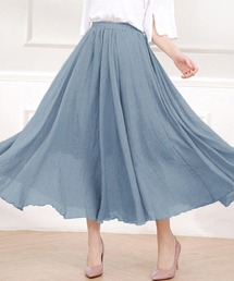 ONEP STAR（ワンピスター）の「Aラインフレアロングスカート（スカート）」