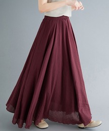 ONEP STAR（ワンピスター）の「Aラインフレアロングスカート（スカート）」