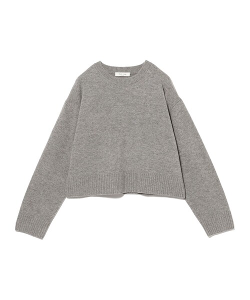 Demi-Luxe BEAMS（デミルクス ビームス）の「【1/1値下げ】7ゲージ ウール クルーネック プルオーバー［手洗い可］（ニット/セーター・レディース・グレー/ネイビー/ピンク・ONE SIZE）」の15枚目の写真