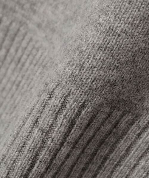 Demi-Luxe BEAMS（デミルクス ビームス）の「【1/1値下げ】7ゲージ ウール クルーネック プルオーバー［手洗い可］（ニット/セーター・レディース・グレー/ネイビー/ピンク・ONE SIZE）」の13枚目の写真