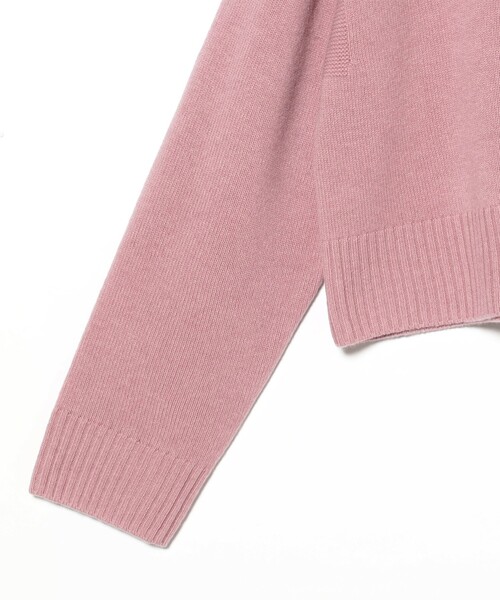 Demi-Luxe BEAMS（デミルクス ビームス）の「【1/1値下げ】7ゲージ ウール クルーネック プルオーバー［手洗い可］（ニット/セーター・レディース・グレー/ネイビー/ピンク・ONE SIZE）」の10枚目の写真
