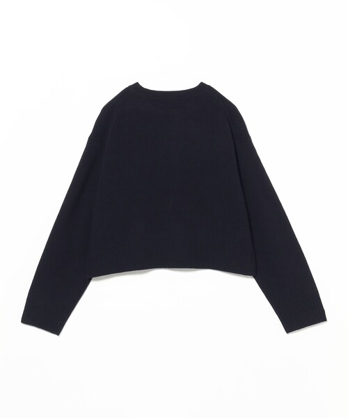 Demi-Luxe BEAMS（デミルクス ビームス）の「【1/1値下げ】7ゲージ ウール クルーネック プルオーバー［手洗い可］（ニット/セーター・レディース・グレー/ネイビー/ピンク・ONE SIZE）」の6枚目の写真