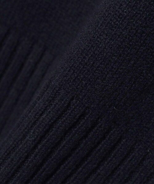 Demi-Luxe BEAMS（デミルクス ビームス）の「【1/1値下げ】7ゲージ ウール クルーネック プルオーバー［手洗い可］（ニット/セーター・レディース・グレー/ネイビー/ピンク・ONE SIZE）」の5枚目の写真