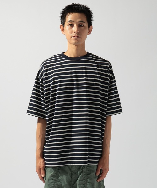 セール】プレーティングボーダーTシャツ（Tシャツ/カットソー