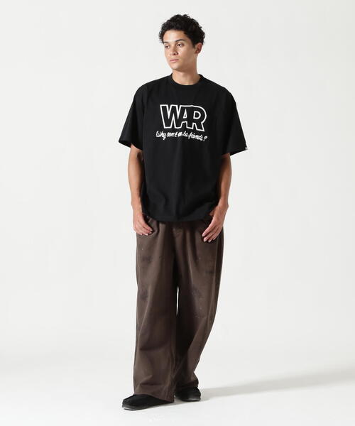 CITY COUNTRY CITY(シティーカントリーシティー)の「CITY COUNTRY CITY /シティーカントリーシティー /WHY CAN‘T WE BE FRIENDS? 001(Tシャツ/カットソー・メンズ・ブラック/ホワイト・M/L/XL)」の4枚目の写真