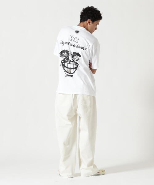 CITY COUNTRY CITY(シティーカントリーシティー)の「CITY COUNTRY CITY /シティーカントリーシティー /WHY CAN‘T WE BE FRIENDS? 001(Tシャツ/カットソー・メンズ・ブラック/ホワイト・M/L/XL)」の9枚目の写真