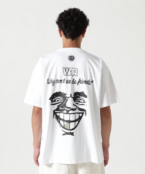 CITY COUNTRY CITY(シティーカントリーシティー)の「CITY COUNTRY CITY /シティーカントリーシティー /WHY CAN‘T WE BE FRIENDS? 001(Tシャツ/カットソー・メンズ・ブラック/ホワイト・M/L/XL)」の12枚目の写真