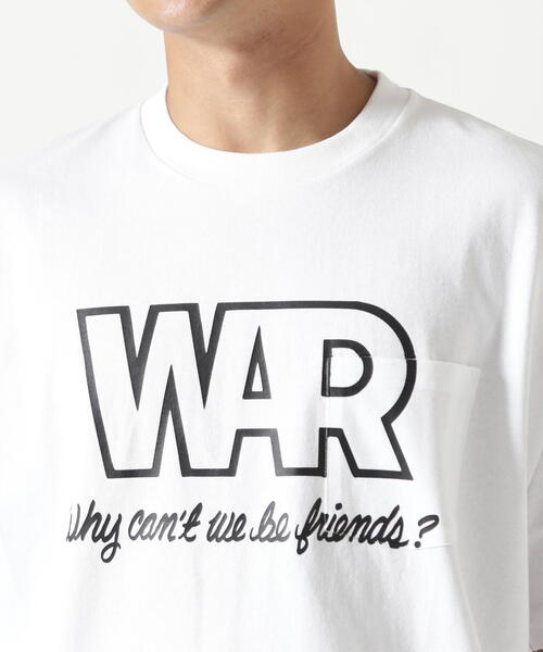 CITY COUNTRY CITY(シティーカントリーシティー)の「CITY COUNTRY CITY /シティーカントリーシティー /WHY CAN‘T WE BE FRIENDS? 001(Tシャツ/カットソー・メンズ・ブラック/ホワイト・M/L/XL)」の13枚目の写真