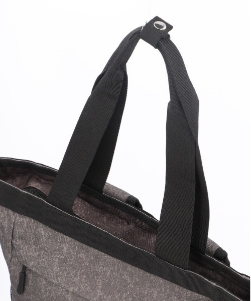 Kajimeiku(カジメイク)の「FORECAST フォーキャスト シューズイントートリュック 20L(バックパック/リュック・レディース・ブラック/ヘザーグレー・FREE)」の3枚目の写真