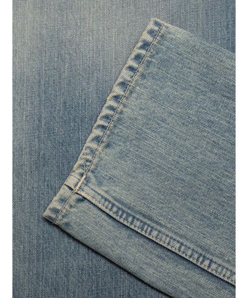 Nudie Jeans（ヌーディージーンズ）の「Nudie Jeans/ヌーディージーンズ Slim Jim / クラシックスリムフィットジーンズ / Summer Dirt / レングス30（デニムパンツ・メンズ・ライトブルー・28inch/29inch/30inch/31inch/32inch/33inch/34inch）」の7枚目の写真