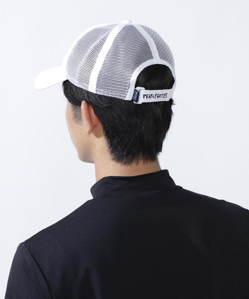 PEARLY GATES(パーリーゲイツ)の「【PEARLY GATES】ALLメッシュBASICキャップ (UNISEX)(キャップ・レディース・ネイビー/グリーン系その他/ホワイト/ピンク・FREE)」の21枚目の写真
