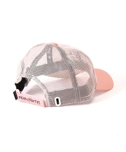 PEARLY GATES(パーリーゲイツ)の「【PEARLY GATES】ALLメッシュBASICキャップ (UNISEX)(キャップ・レディース・ネイビー/グリーン系その他/ホワイト/ピンク・FREE)」の18枚目の写真