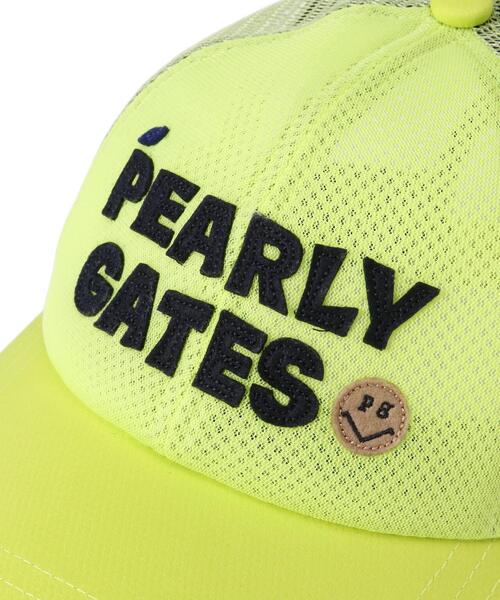 PEARLY GATES(パーリーゲイツ)の「【PEARLY GATES】ALLメッシュBASICキャップ (UNISEX)(キャップ・レディース・ネイビー/グリーン系その他/ホワイト/ピンク・FREE)」の19枚目の写真