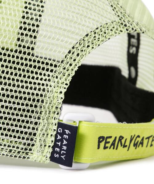 PEARLY GATES(パーリーゲイツ)の「【PEARLY GATES】ALLメッシュBASICキャップ (UNISEX)(キャップ・レディース・ネイビー/グリーン系その他/ホワイト/ピンク・FREE)」の17枚目の写真