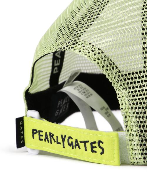 PEARLY GATES(パーリーゲイツ)の「【PEARLY GATES】ALLメッシュBASICキャップ (UNISEX)(キャップ・レディース・ネイビー/グリーン系その他/ホワイト/ピンク・FREE)」の14枚目の写真