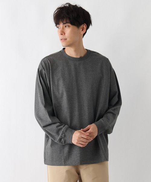 FOUND GOOD（ファウンドグッド）の「プレーティングLS/Tシャツ（Tシャツ/カットソー・メンズ・グリーン系8/ブラック/ホワイト系1/グレー系5・L/XL/S/M）」の3枚目の写真