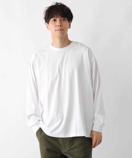 FOUND GOOD（ファウンドグッド）の「プレーティングLS/Tシャツ（Tシャツ/カットソー・メンズ・グリーン系8/ブラック/ホワイト系1/グレー系5・L/XL/S/M）」の7枚目の写真