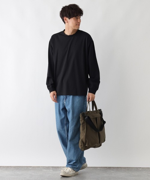 FOUND GOOD（ファウンドグッド）の「プレーティングLS/Tシャツ（Tシャツ/カットソー・メンズ・グリーン系8/ブラック/ホワイト系1/グレー系5・L/XL/S/M）」の10枚目の写真