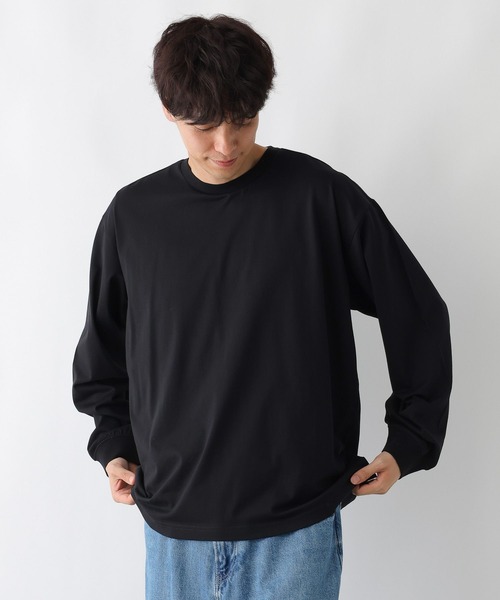 FOUND GOOD（ファウンドグッド）の「プレーティングLS/Tシャツ（Tシャツ/カットソー・メンズ・グリーン系8/ブラック/ホワイト系1/グレー系5・L/XL/S/M）」の11枚目の写真