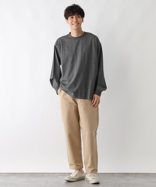 FOUND GOOD（ファウンドグッド）の「プレーティングLS/Tシャツ（Tシャツ/カットソー・メンズ・グリーン系8/ブラック/ホワイト系1/グレー系5・L/XL/S/M）」の13枚目の写真