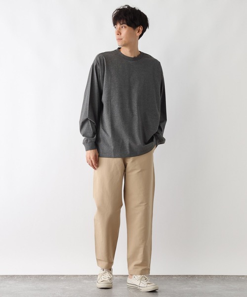 FOUND GOOD（ファウンドグッド）の「プレーティングLS/Tシャツ（Tシャツ/カットソー・メンズ・グリーン系8/ブラック/ホワイト系1/グレー系5・L/XL/S/M）」の14枚目の写真