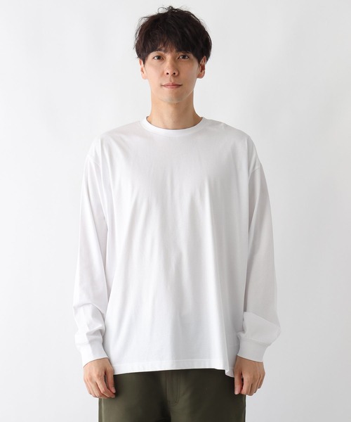 FOUND GOOD（ファウンドグッド）の「プレーティングLS/Tシャツ（Tシャツ/カットソー・メンズ・グリーン系8/ブラック/ホワイト系1/グレー系5・L/XL/S/M）」の21枚目の写真