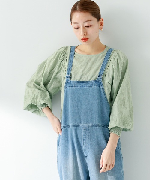 URBAN RESEARCH Sonny Label（アーバンリサーチサニーレーベル）の「オーバーオール（サロペット/オーバーオール・レディース・ブルー・FREE）」の5枚目の写真