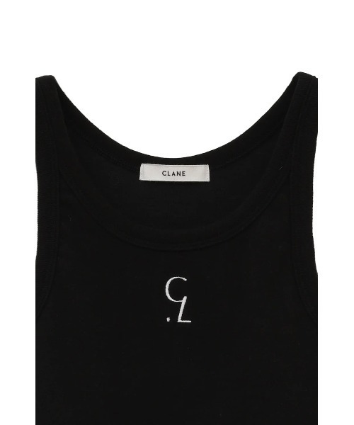 CLANE（クラネ）の「CLANE/クラネ/LOGO SLIM TANK TOPS（タンク