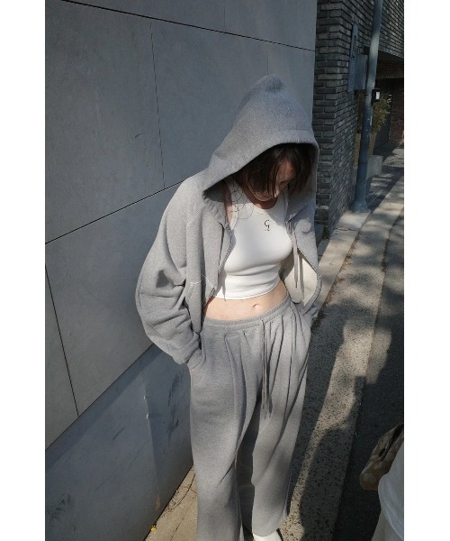 クラネ CLANE LOGO SLIM TANK TOPS （WHITE） クラネ CLANE LOGO SLIM TANK TOPS （WHITE） -靴＆ファッション
