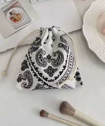 TONE SELECT GOODS（トーンセレクトグッズ）の「【urge select】《ユニセックス/男女兼用》ペイズリー柄 巾着ポーチ（ポーチ）」