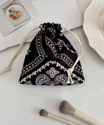 TONE SELECT GOODS（トーンセレクトグッズ）の「【urge select】《ユニセックス/男女兼用》ペイズリー柄 巾着ポーチ（ポーチ）」