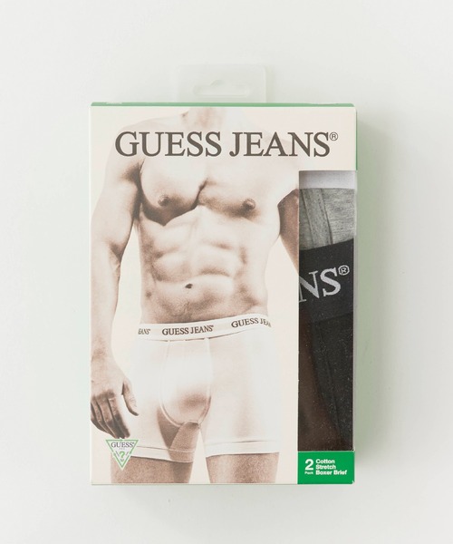 GUESS JEANS(ゲスジーンズ)の「GUESS JEANS/ゲスジーンズ GJ 2 PACK BOXER BRIEF ボクサーパンツ 2P(ボクサーパンツ・メンズ・ブラック系1/ブラック系/ブラック/ホワイト/ブラック系2・L/M/S)」の16枚目の写真