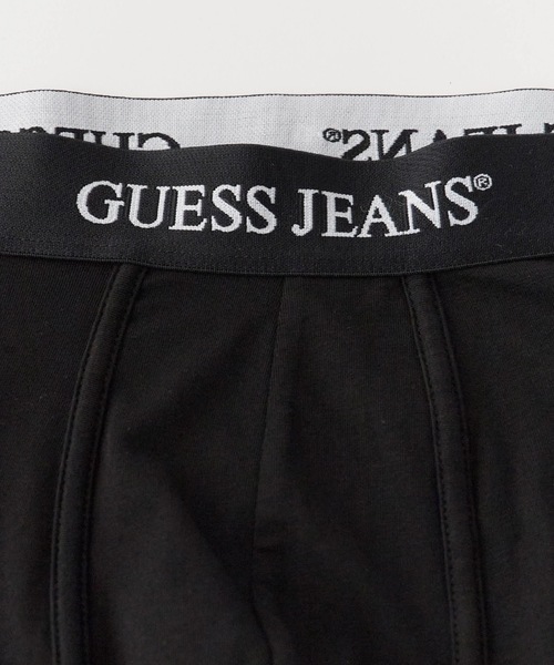 GUESS JEANS(ゲスジーンズ)の「GUESS JEANS/ゲスジーンズ GJ 2 PACK BOXER BRIEF ボクサーパンツ 2P(ボクサーパンツ・メンズ・ブラック系1/ブラック系/ブラック/ホワイト/ブラック系2・L/M/S)」の13枚目の写真