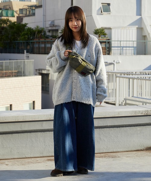 BRIEFING(ブリーフィング)の「BRIEFING/ブリーフィング QUILTED WALKER ボディバッグ ショルダーバッグ(ボディバッグ/ウエストポーチ・メンズ・ブラック/オリーブ・FREE)」の20枚目の写真