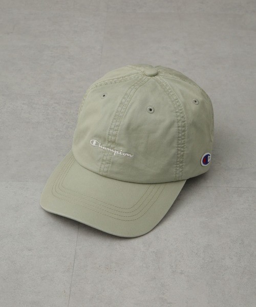 NANO universe（ナノユニバース）の「Champion/ウォッシュツイルハイキャップ（キャップ・メンズ・ライトブラウン/チャコール/ブラック/ミント・FREE）」の4枚目の写真