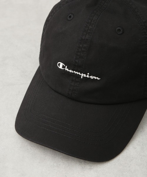 NANO universe（ナノユニバース）の「Champion/ウォッシュツイルハイキャップ（キャップ・メンズ・ライトブラウン/チャコール/ブラック/ミント・FREE）」の7枚目の写真