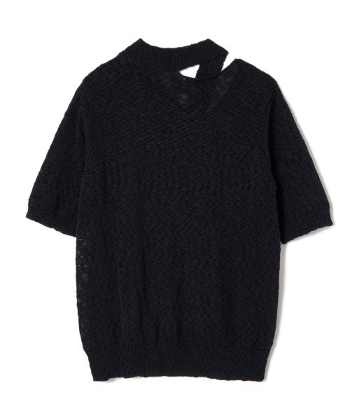 soduk(スドーク)の「"【soduk】new ""V"" knit top"(Tシャツ/カットソー・レディース・ブラック/パープル/ホワイト・ONE SIZE)」の6枚目の写真