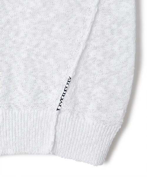 soduk(スドーク)の「"【soduk】new ""V"" knit top"(Tシャツ/カットソー・レディース・ブラック/パープル/ホワイト・ONE SIZE)」の14枚目の写真