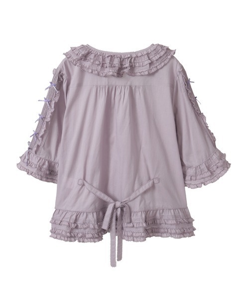 ローンフリルブラウス（シャツ/ブラウス）｜PINK HOUSE（ピンク