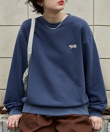 PENNEYS（ぺニーズ）の「PENNEYS/ペニーズ 別注 THE FOX ロゴ ワンポイント刺繍 ヴィンテージ加工 ヘビーウェイトクルーネックスウェット【セットアップ対応】（スウェット）」