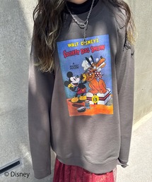 Disney(fBYj[)DISNEY/VINTAGE POSTER SWEAT(XEFbg)