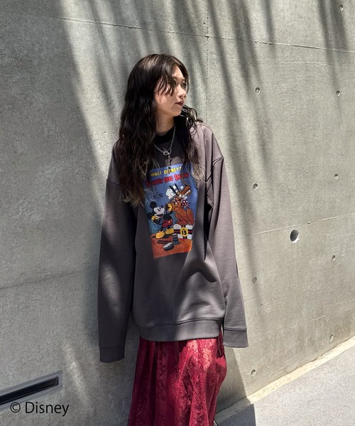 DISNEY/VINTAGE POSTER SWEAT（スウェット）｜Disney（ディズニー）の