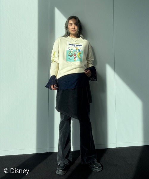 DISNEY/VINTAGE POSTER SWEAT（スウェット）｜Disney（ディズニー）の