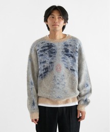 HELLA GREEN（ヘラグリーン）の「Target Knit Sweater（ニット/セーター）」