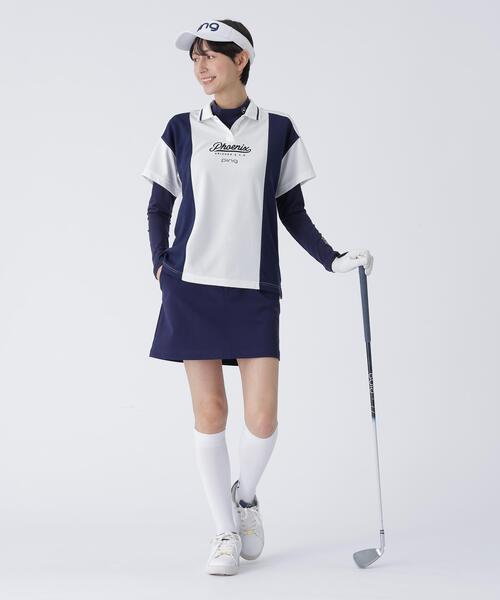 セール】【PING APPAREL】鬼カノコ レイヤードツインセット ＜LADIES