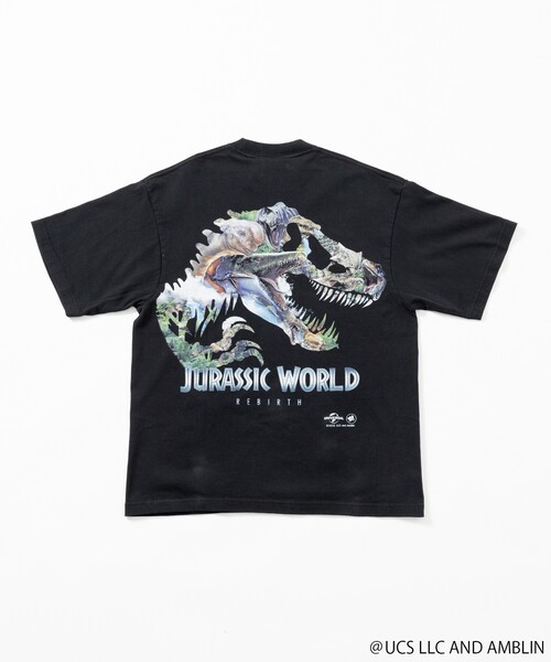FREAK'S STORE(フリークスストア)の「FREAK'S MOVIE/フリークスムービー JURASSIC WORLD REBIRTH(Tシャツ/カットソー・メンズ・ブラック・MEDIUM/LARGE/X-LARGE)」の3枚目の写真