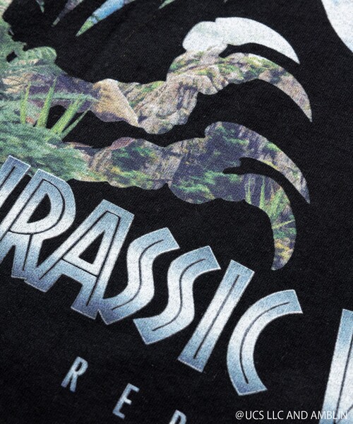 FREAK'S STORE(フリークスストア)の「FREAK'S MOVIE/フリークスムービー JURASSIC WORLD REBIRTH(Tシャツ/カットソー・メンズ・ブラック・MEDIUM/LARGE/X-LARGE)」の6枚目の写真
