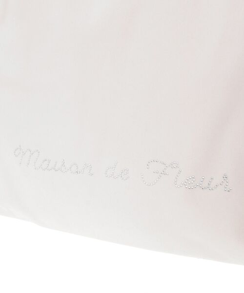 Maison de FLEUR（メゾンドフルール）の「チュールハンドルスクエアトートバッグ（トートバッグ・レディース・ブラック/ピンク・FREE）」の12枚目の写真