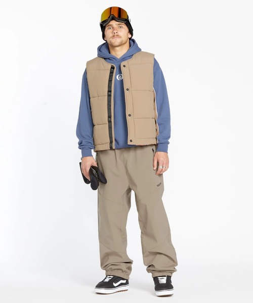 VOLCOM(ボルコム)の「【VOLCOM/ボルコム】 Mens New Slashslapper Pants /スキースノーボードパンツ(その他パンツ・メンズ・ブラック/ベージュ系その他・MEDIUM/LARGE/SMALL)」の1枚目の写真