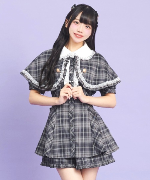 【タグ付き美品】Secret Honey アリエル　コート＆ケープ　2点セット 3sa512-m2.jpg